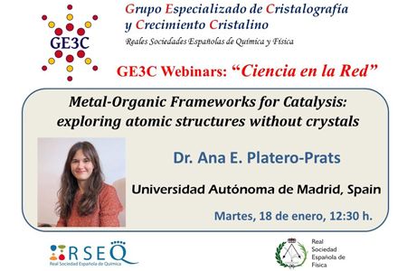 GE3C Webinars: Conferencia de la Dra. Ana Platero-Prats