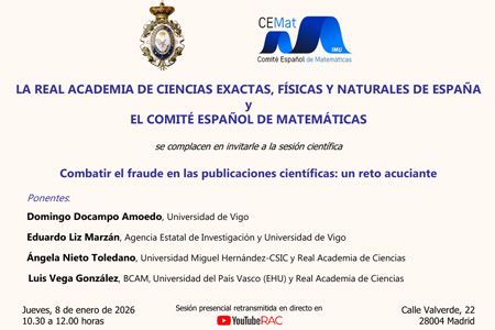 RAC: sesión «Combatir el fraude en las publicaciones científicas: un reto acuciante»