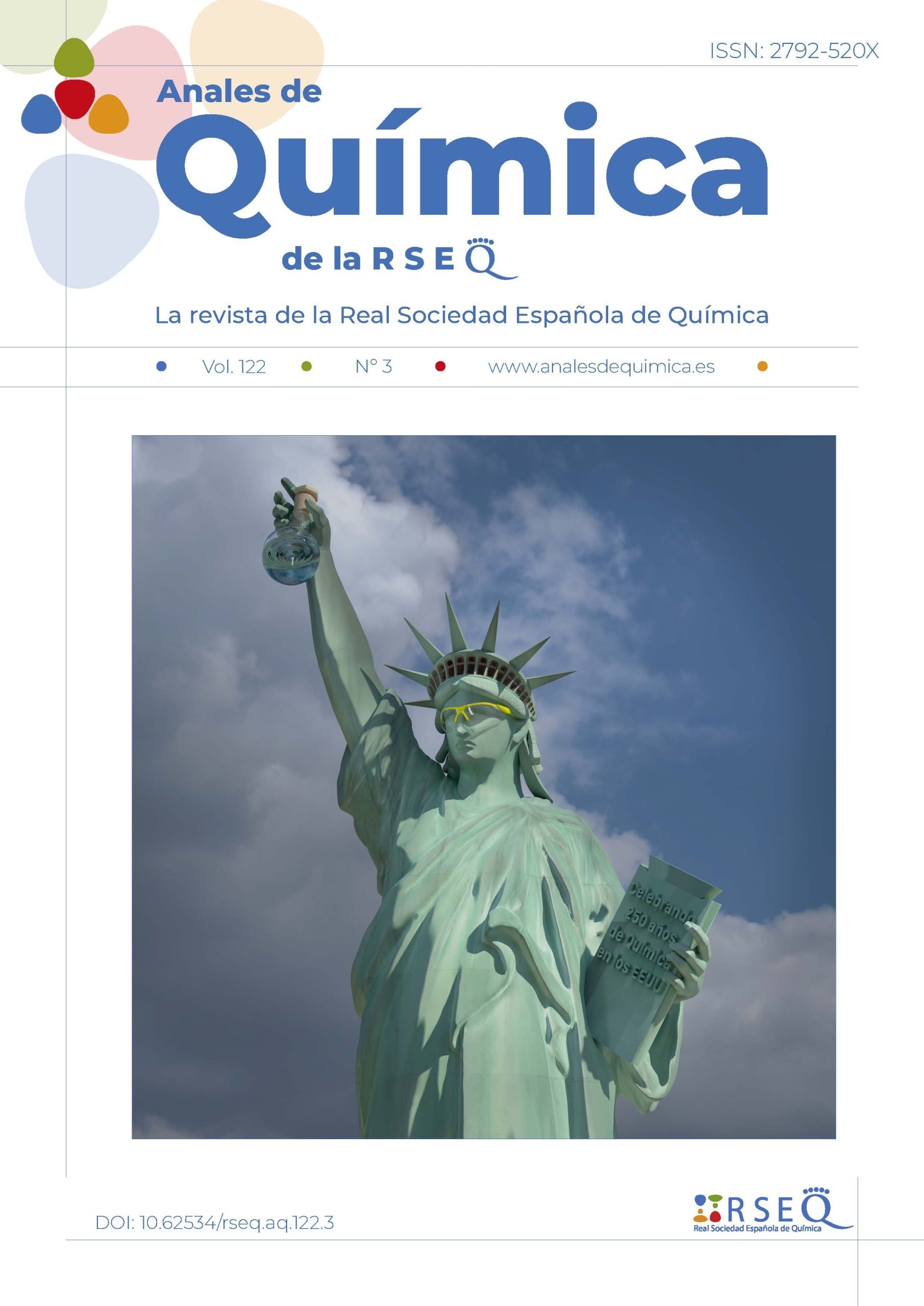 Accede a la información sobre la revista Anales de Química de la RSEQ